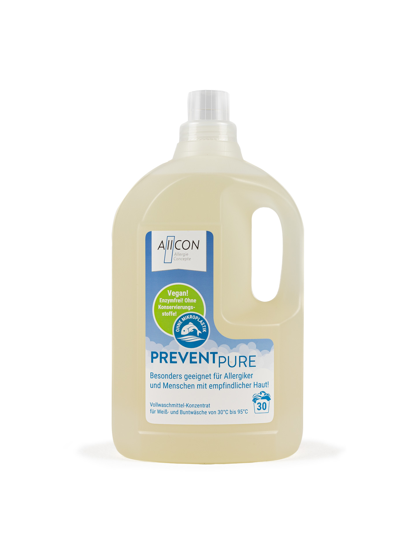 Hypoallergenes Waschmittel Prevent Pure, 2 Liter