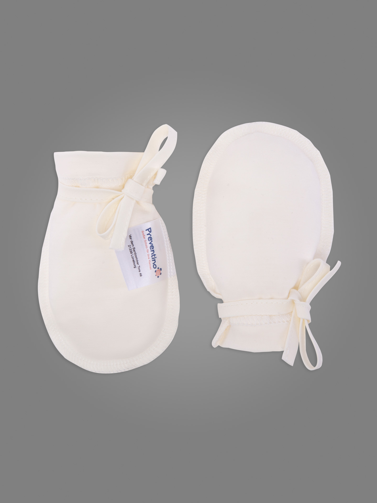 Preventino Fäustlinge aus Lyocell für Babys