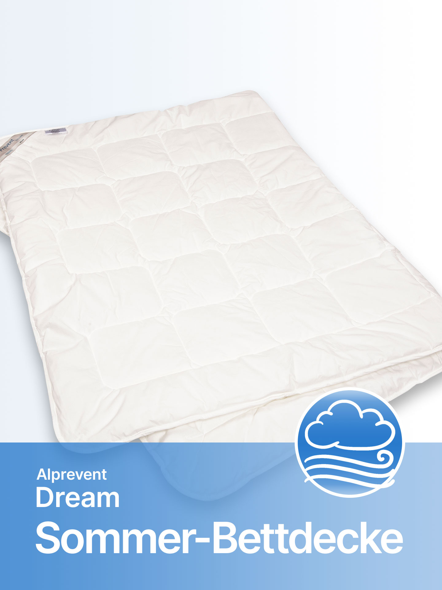Prevent Dream Sommer-Bettdecke für Allergiker