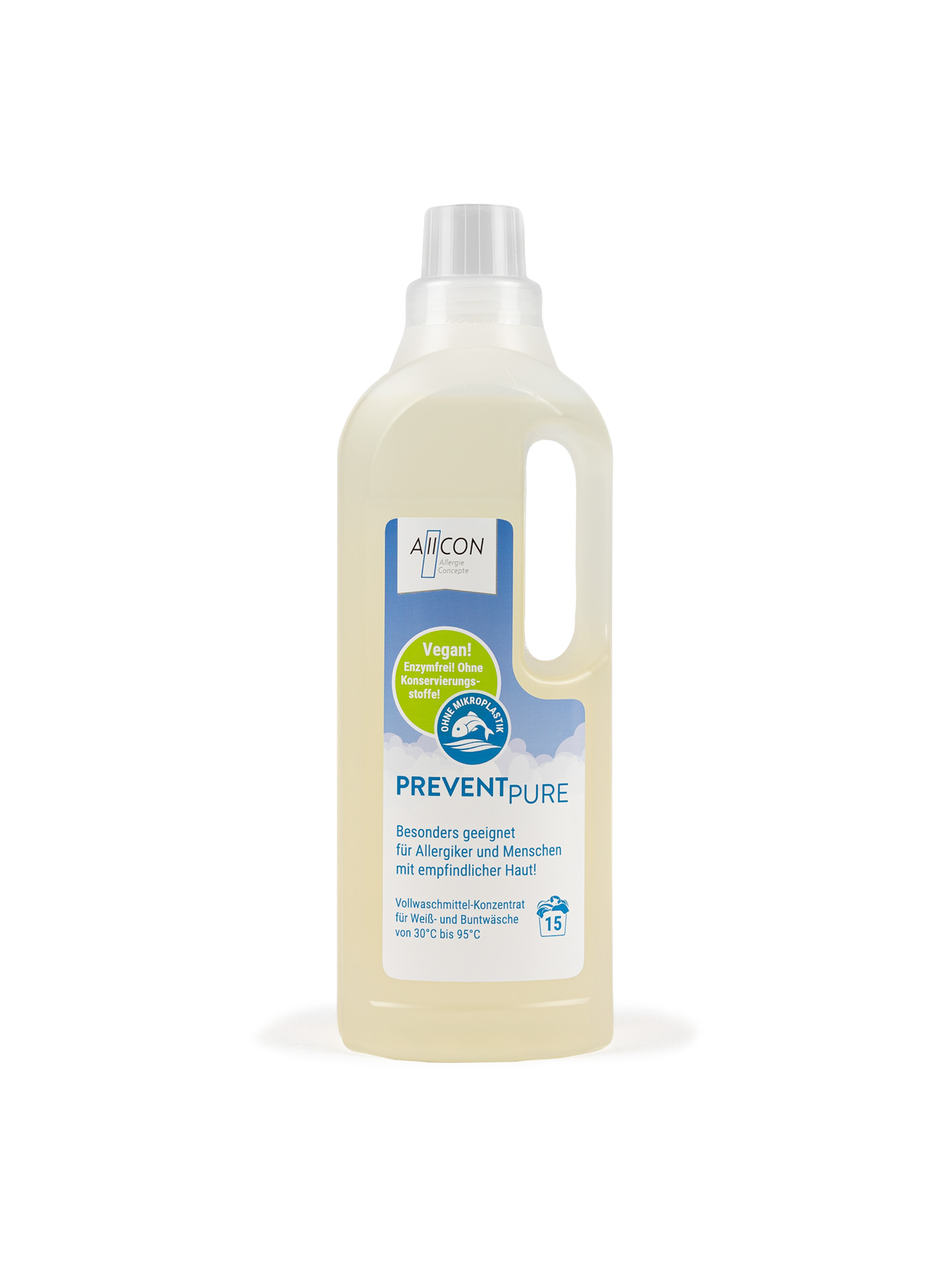Hypoallergenes Waschmittel Prevent Pure, 2 Liter